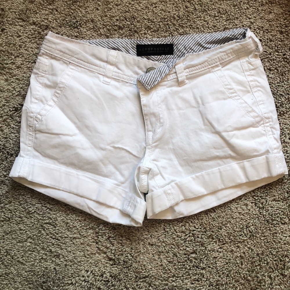 White shorts